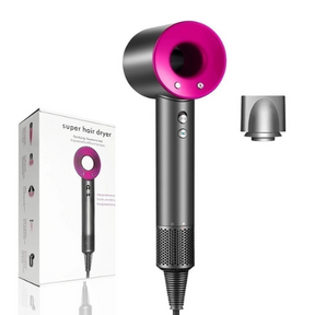 Secador de Cabelo Iônico Profissional – Secagem 6x Mais Rápida, Sem Danos e Com Brilho Intenso