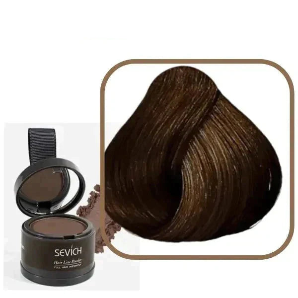 Maquiagem de Cabelo para Calvície e Fios Brancos à Prova d'água