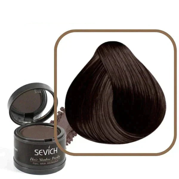 Maquiagem de Cabelo para Calvície e Fios Brancos à Prova d'água