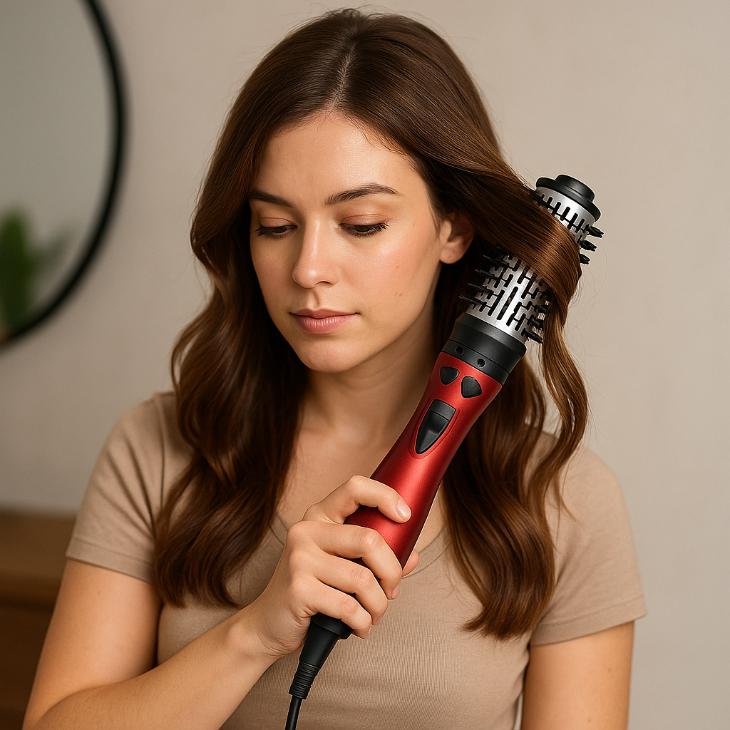 Escova Rotativa Elétrica Secador de cabelo Profissional