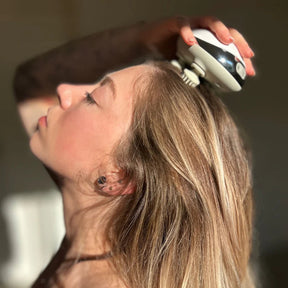 Massageador Elétrico De Corporal Cuidados Com A Saúde Relaxe Cabeça Couro Cabeludo Massagem Amassar Dispositivo Vibratório Renovati