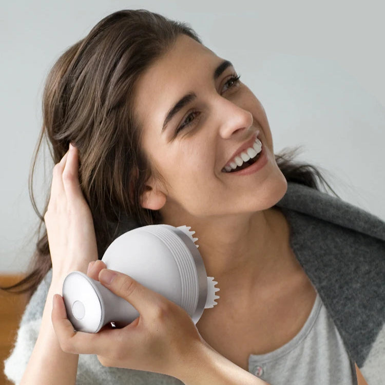 Massageador Rotativo com Haste para Couro Cabeludo - Renovati Hair