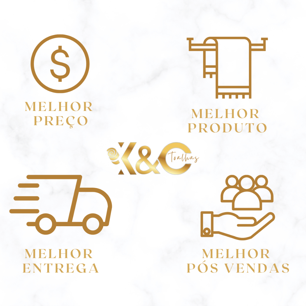 Kit 10 Toalhas de Salão de Beleza Branco - Simples - Linha Jaspi