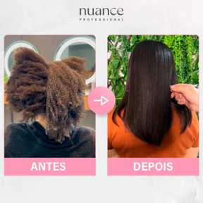 Liso Perfeito Progressiva Orgânica 1 Litro Nuance + Kit Aplicação Grátis